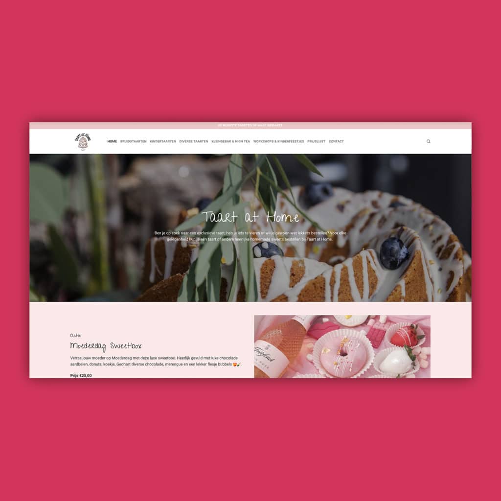 Taartathome website